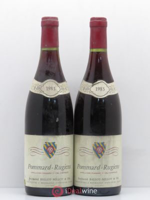 Pommard Rugiens Ballot Millot 1983 - Lot of 2 Bottles
