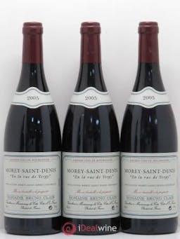 Morey Saint-Denis En la Rue de Vergy Bruno Clair (Domaine)  2005 - Lot of 3 Bottles