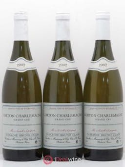 Corton-Charlemagne Grand Cru Bruno Clair (Domaine)  2002 - Lot of 3 Bottles