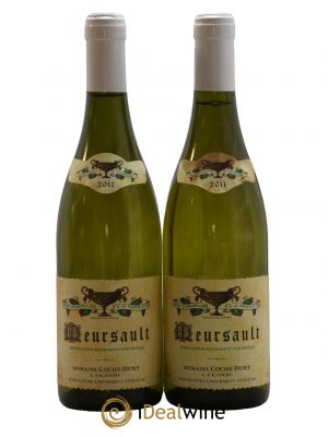 Meursault Coche Dury (Domaine)  2011 - Lot of 2 Bottles