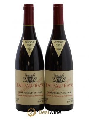 Châteauneuf-du-Pape Château Rayas Emmanuel Reynaud  2012 - Lot of 2 Bottles