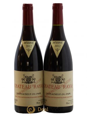 Châteauneuf-du-Pape Château Rayas Emmanuel Reynaud 2012 - Lot de 2 Bottles