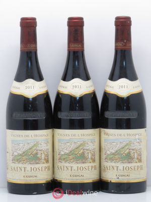 Saint-Joseph Vignes de l'Hospices Guigal  2011 - Lot of 3 Bottles