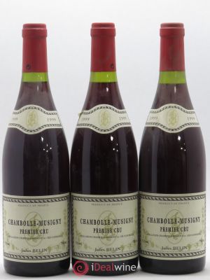 Chambolle-Musigny 1er Cru Jules Belin 1999 - Lot of 3 Bottles