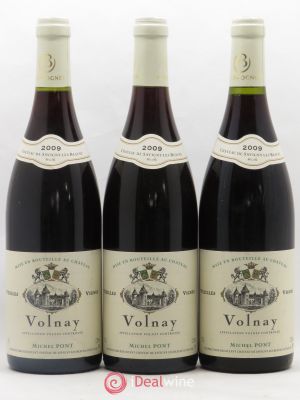 Volnay Vieilles Vignes Michel Pont Chateau de Savigny 2009 - Lot of 3 Bottles