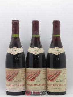 Hautes Côtes de Beaune Michel Plait 1989 - Lot of 3 Bottles