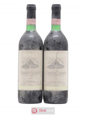 Chianti Classico DOCG Santa Lucia Brondello 1989 - Lot of 2 Bottles