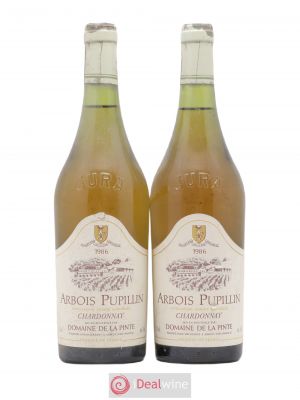 Arbois Chardonnay Domaine de la Pinte  1986 - Lot de 2 Bouteilles