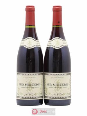 Nuits Saint-Georges Jules Belin 2000 - Lot de 2 Bouteilles