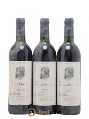 Frank Phélan Second Vin 1991 - Lot de 3 Bouteilles