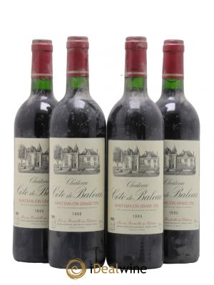 Château Côte de Baleau Grand Cru Classé  1995 - Lot of 4 Bottles