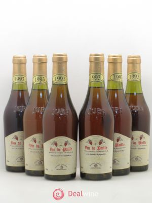 Côtes du Jura Vin de Paille Bruno Roblin 1993 - Lot de 6 Demi-bouteilles