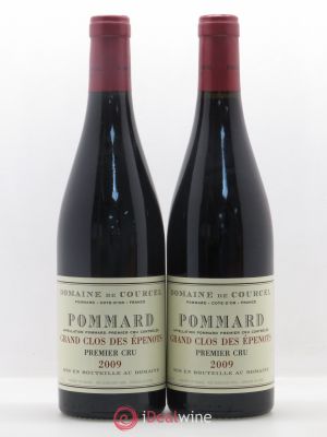 Pommard 1er Cru Grand Clos des Epenots de Courcel (Domaine)  2009 - Lot of 2 Bottles