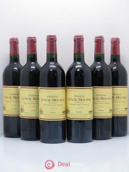 Château Lynch Moussas 5ème Grand Cru Classé  1995 - Lot of 6 Bottles