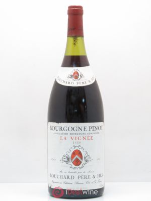 Bourgogne La Vignée Bouchard Père et Fils 1989 - Lot of 1 Magnum