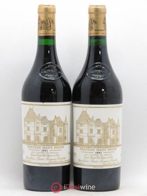 Château Haut Brion 1er Grand Cru Classé  1991 - Lot of 2 Bottles