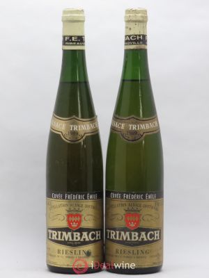 Riesling Cuvée Frédéric Emile Trimbach (Domaine)  1989 - Lot of 2 Bottles