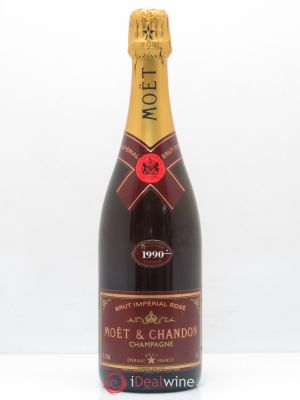 Brut Champagne Impérial Rosé Moet et Chandon 1990 - Lot of 1 Bottle