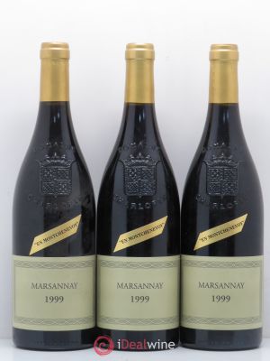 Marsannay En montchenevoy Domaine Charlopin Parizot 1999 - Lot of 3 Bottles