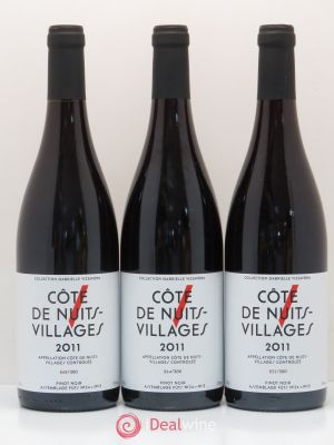 Côte de Nuits-Villages Gabrielle Vizzavona (no reserve) 2011 - Lot of 3 Bottles