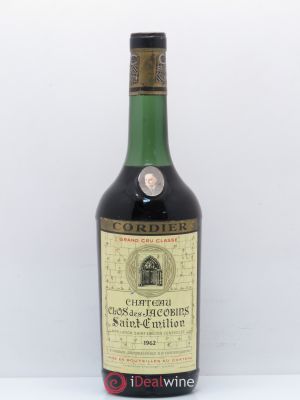 Château Clos des Jacobins Grand Cru Classé  1962 - Lot of 1 Bottle