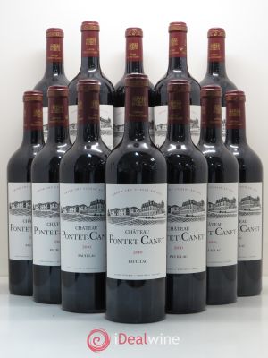 Château Pontet Canet 5ème Grand Cru Classé  2010 - Lot of 12 Bottles