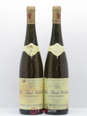 Riesling Grand Cru Rangen de Thann - Clos Saint Urbain Zind-Humbrecht (Domaine)  1998 - Lot of 2 Bottles