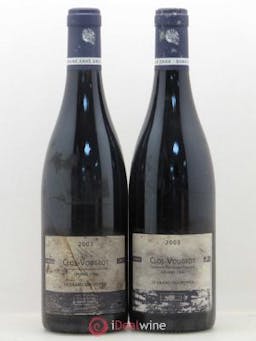 Clos de Vougeot Grand Cru Le Grand Maupertui Anne Gros  2003 - Lot of 2 Bottles