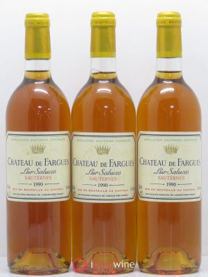 Château de Fargues  1990 - Lot of 3 Bottles