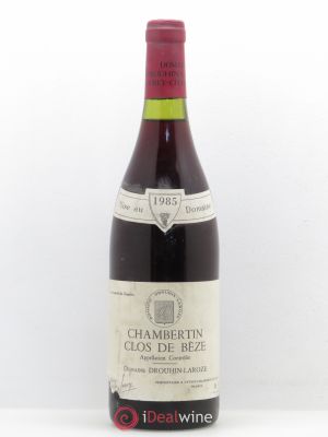 Chambertin Clos de Bèze Grand Cru Clos de Bèze Domaine Drouhin-Laroze  1985 - Lot de 1 Bouteille