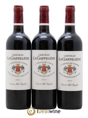 Château la Gaffelière 1er Grand Cru Classé B  2015 - Lot of 3 Bottles