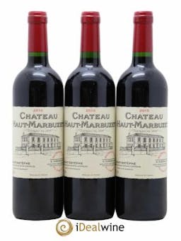 Château Haut Marbuzet  2015 - Lot of 3 Bottles
