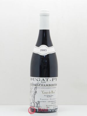 Gevrey-Chambertin Coeur de Roy Bernard Dugat-Py très vieilles vignes 2005 - Lot de 1 Bouteille