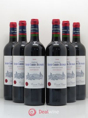 Château Grand Corbin Grand Cru Classé Despagne 2009 - Lot of 6 Bottles