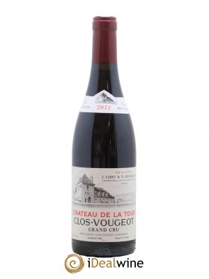 Clos de Vougeot Grand Cru Château de La Tour  2012 - Lot of 1 Bottle