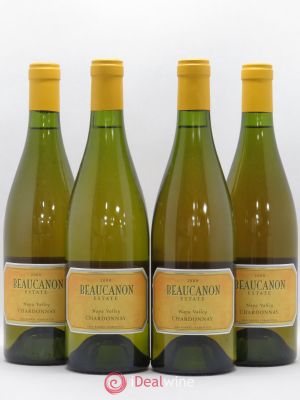 USA Beaucanon Estate Napa Valley Chardonnay 2000 - Lot of 4 Bottles