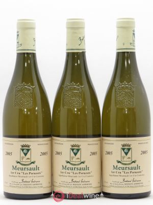 Meursault 1er Cru Les Poruzots Bertrand Ambroise 2005 - Lot of 3 Bottles