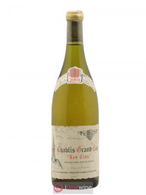 Chablis Grand Cru Les Clos Vincent Dauvissat (Domaine)  2001 - Lot of 1 Bottle