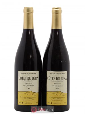Côtes du Jura Trousseau Les Lumachelles Cavarodes (Domaine des) - Etienne Thiébaud  2020 - Lot of 2 Bottles