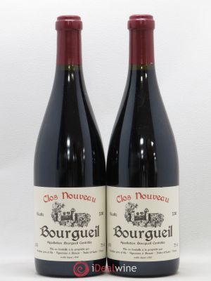 Bourgueil Clos Nouveau Catherine et Pierre Gauthier - Domaine du Bel Air  2016 - Lot of 2 Bottles
