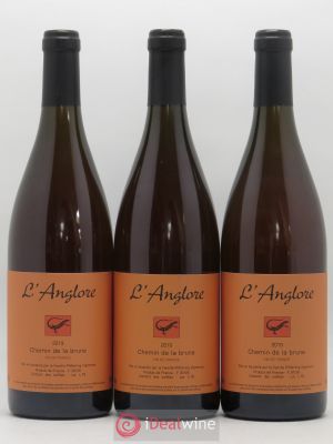 Vin de France Chemin de la brune L'Anglore  2019 - Lot of 3 Bottles
