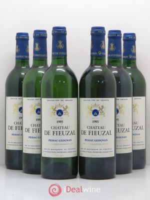 Château de Fieuzal  1995 - Lot of 6 Bottles