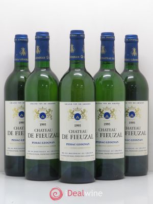 Château de Fieuzal  1995 - Lot of 5 Bottles