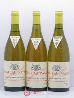 Châteauneuf-du-Pape Château Rayas Reynaud  1996 - Lot of 3 Bottles