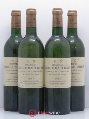 Château Laville Haut-Brion Cru Classé de Graves  1989 - Lot of 4 Bottles