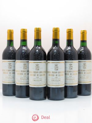 Château Pichon Longueville Comtesse de Lalande 2ème Grand Cru Classé  1989 - Lot of 6 Bottles