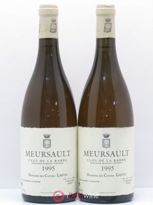 Meursault Clos de la Barre Comtes Lafon (Domaine des)  1995 - Lot de 2 Bouteilles