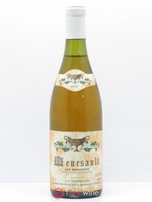 Meursault Les Rougeots Coche Dury (Domaine)  1990 - Lot of 1 Bottle