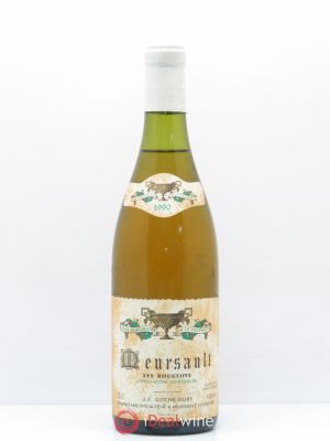 Meursault Les Rougeots Coche Dury (Domaine)  1990 - Lot of 1 Bottle