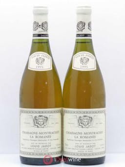 Chassagne-Montrachet 1er Cru La Romanée Louis Jadot 1995 - Lot of 2 Bottles